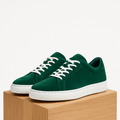 Smaragdgrüne Wildleder Sneaker - Varnberg Schuhe